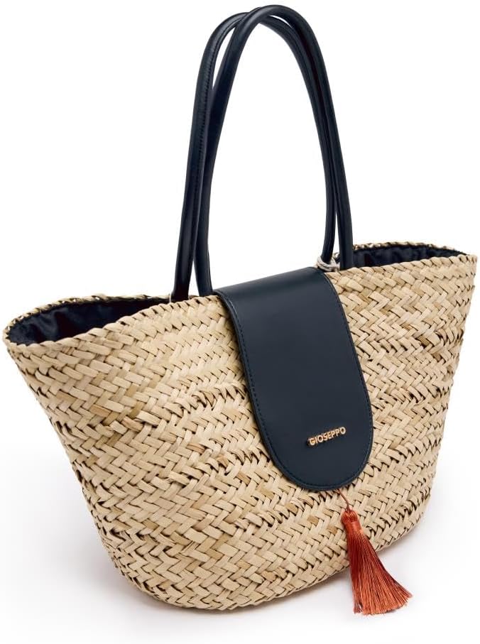 GIOSEPPO Women's Yarmouth Satch, Black/White, Medio, Black/White, Medio