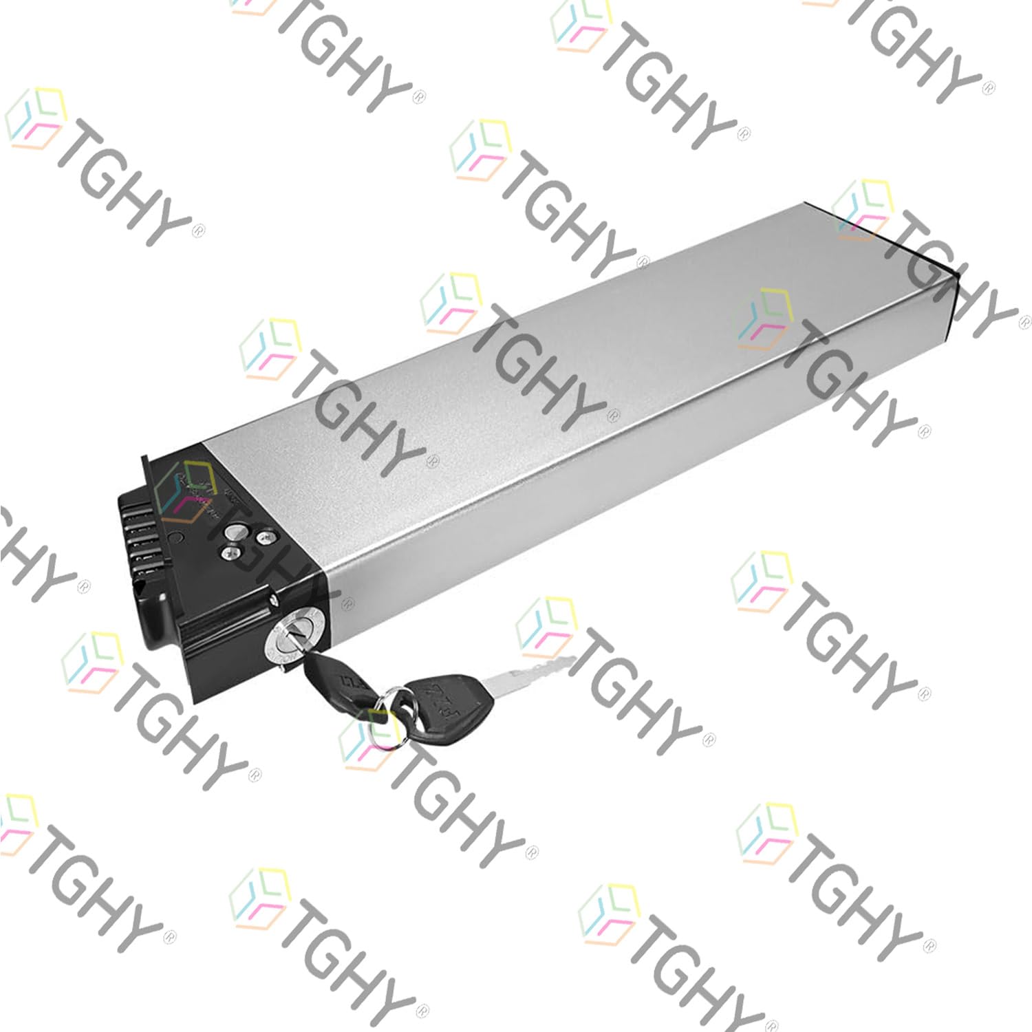 TGHY Batería de Litio extraíble de Repuesto de 36 V 15 Ah/17,5 Ah o batería Interna Oculta de 48 V 10,4 Ah/12,8 Ah/14 Ah con Cargador para Motor de Bicicleta Plegable de 50-700 W.,48v 10.4ah