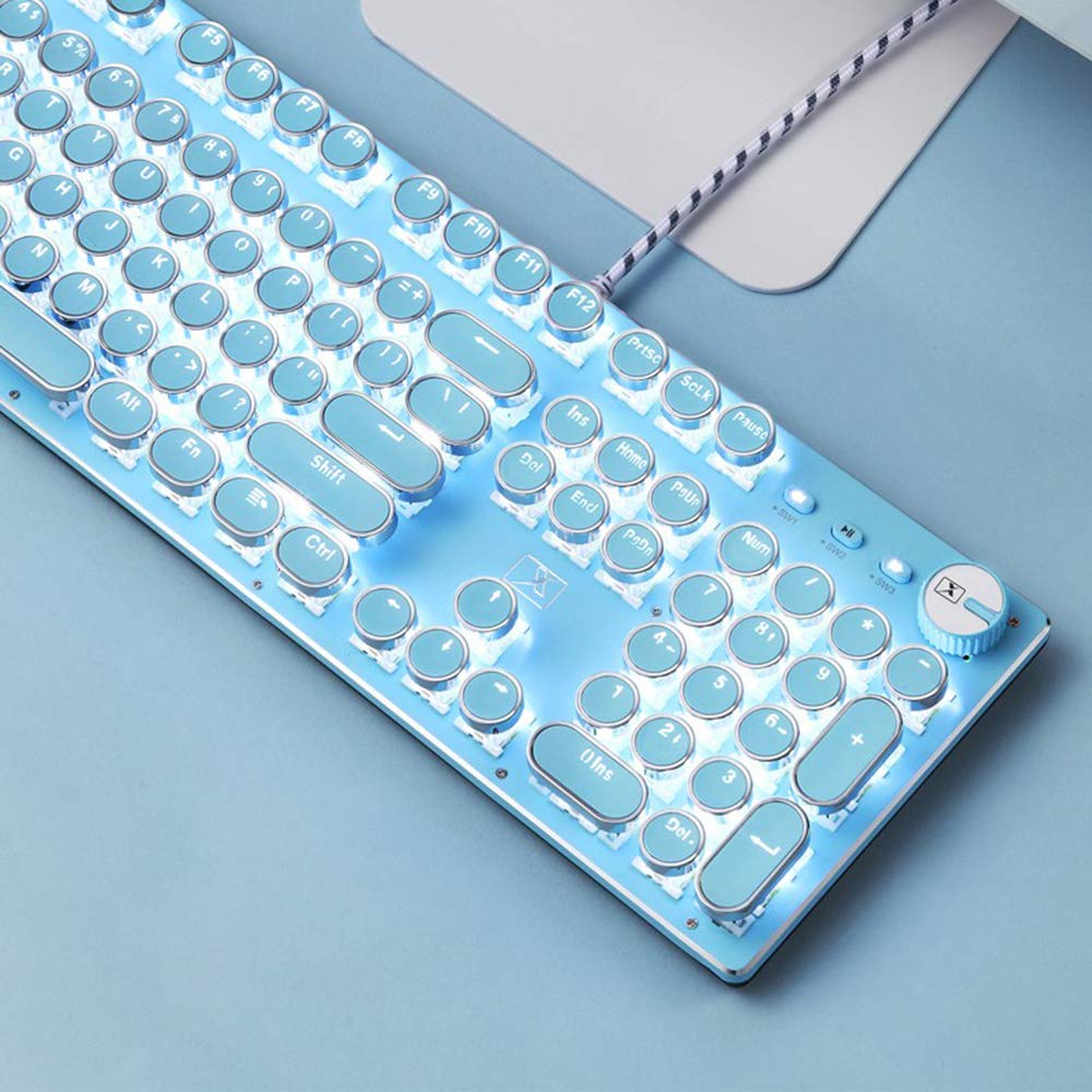 Amazon | Basaltech メカニカルゲーミングキーボードとマウスのコンボ