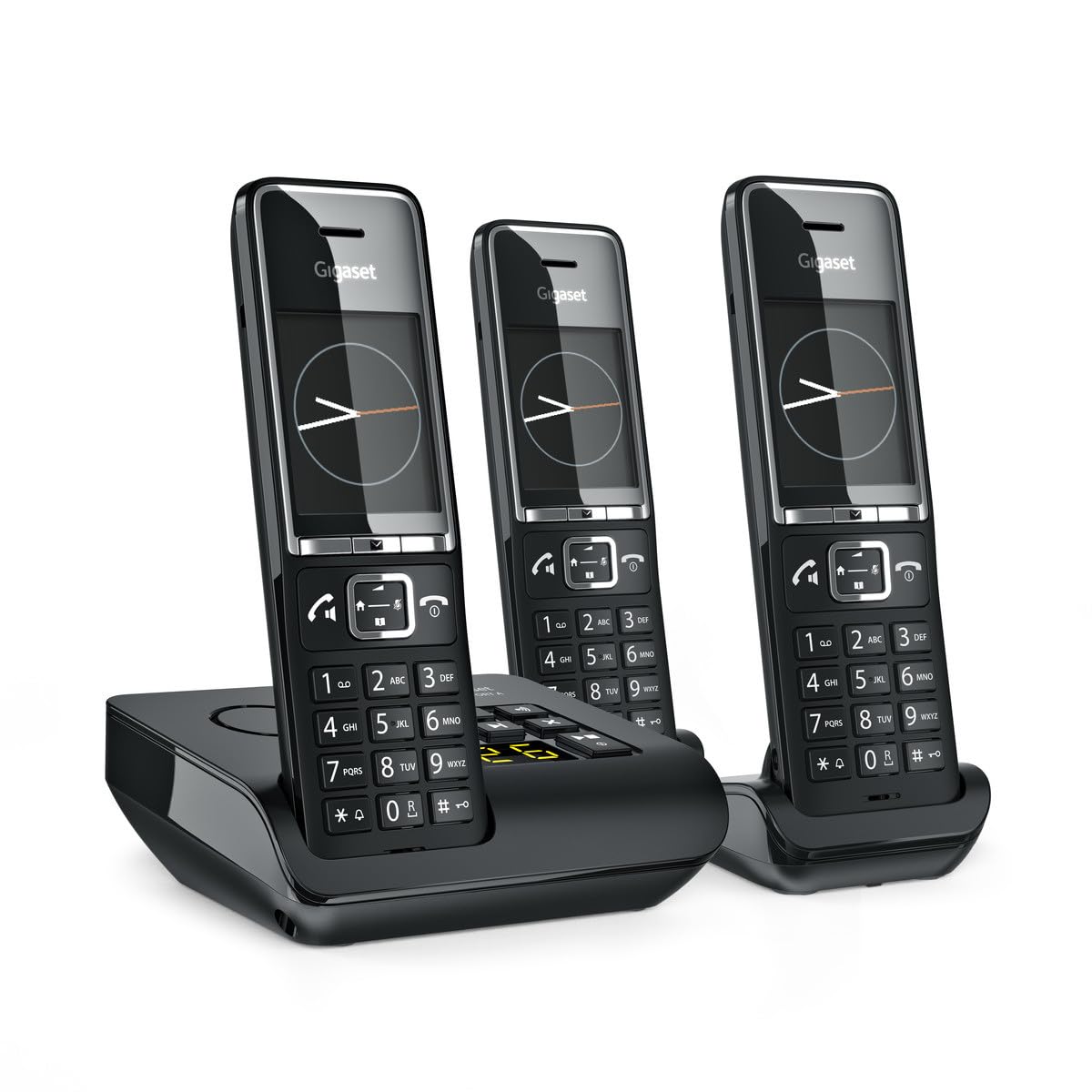 Gigaset Comfort 550A Analog Telephone Caller Id Black, L36852-H3021-B114