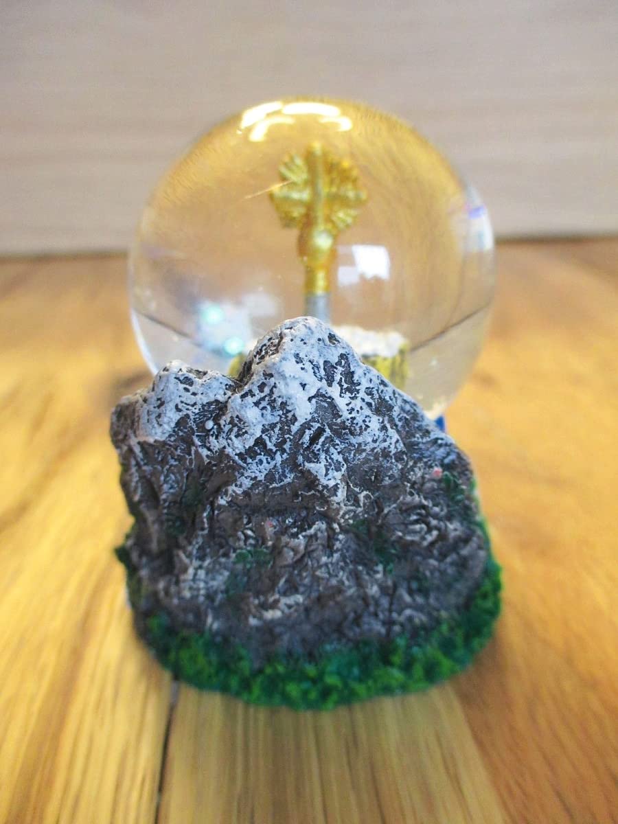 Schneekugel Zugspitze Eibsee Gipfelkreuz Snowglobe Germany Souvenir