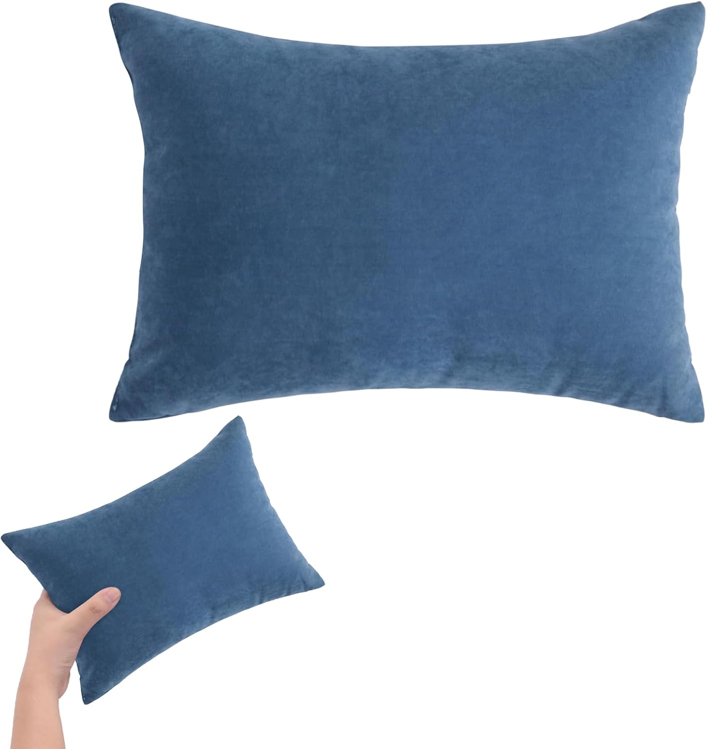 FILOEEX Small Pillows for Sleeping, 11&Prime;x7&Prime;, Mini Soft Pillow with Pillow Case, Small Pillows for Adults Kids Cats Dogs Office Waist Support Machine Washable