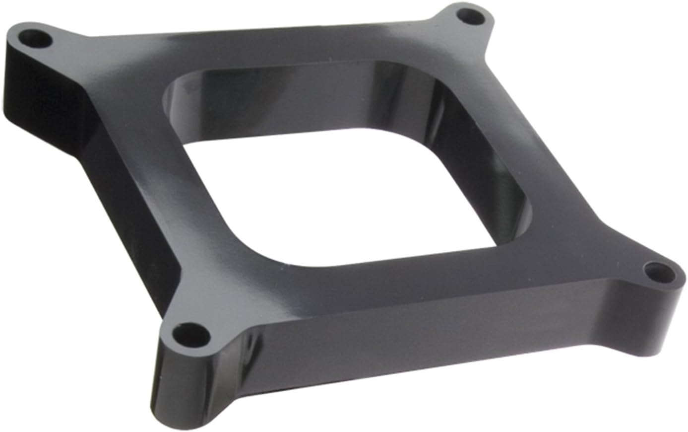 Trans-Dapt Performance2180 Plastic Phenolic 4 Barrel Carb Spacer Open Plenum 0.5 in. Incl. Gaskets/Studs/Nuts/Washers Plastic Phenolic 4 Barrel Carb Spacer