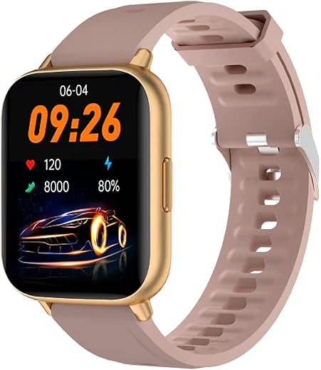 B.REBEL Watch 1.0 SPO2 1.69” Full Touch Screen HD Display Smart Watch Heart Rate Menstrual Cycle Tracker Sleep Monitor IP68 Waterproof 11 Sports…