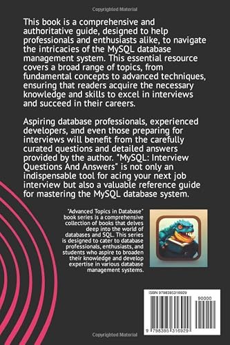 Mysql: Interview Questions And Answers (Advanced Topics In Database) #TOP1