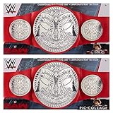  Juego de 2 correas de título para niños de WWE Raw Red Tag Team Championship
