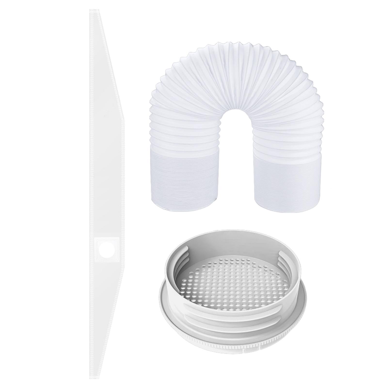 Set di guarnizioni per finestre AC – Panno di tenuta per finestre AC portatile, set di guarnizioni per finestre AC regolabile, resistente all'usura, per ventilatori di canale, Klimanla