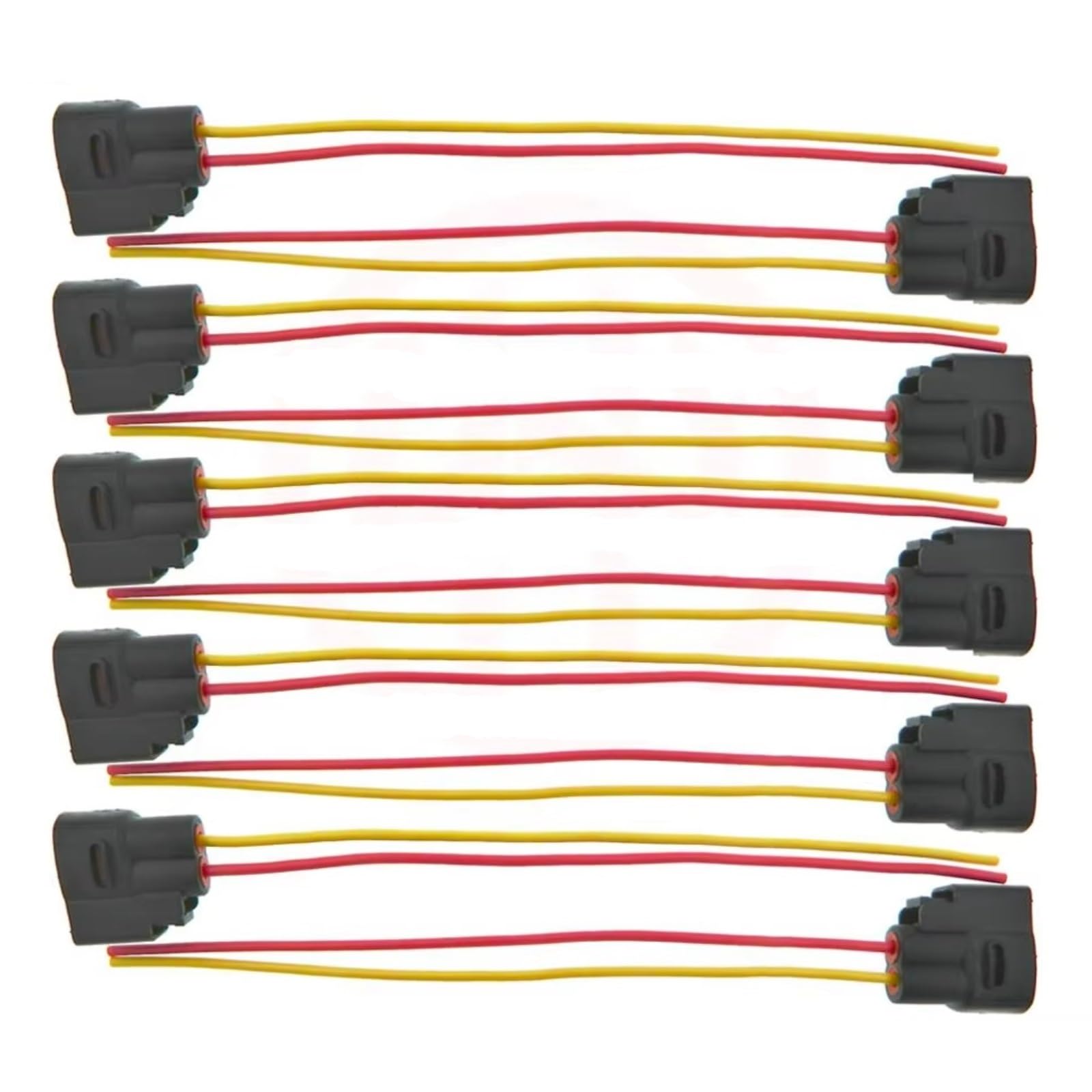 Kfz-Stecker für Clio II 1998-2015 und Espace III 1998-2002, 2-poliger Zündspulenstecker, Kabelbaum, Teilenummer 8200765882 (10 Stück)