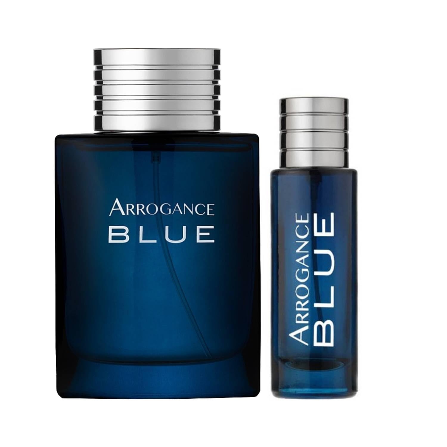 Arrogance Blue Profumo Uomo Eau De Toilette 100ml + 30ml Spray | Set Regalo Kit Fragranza Elegante