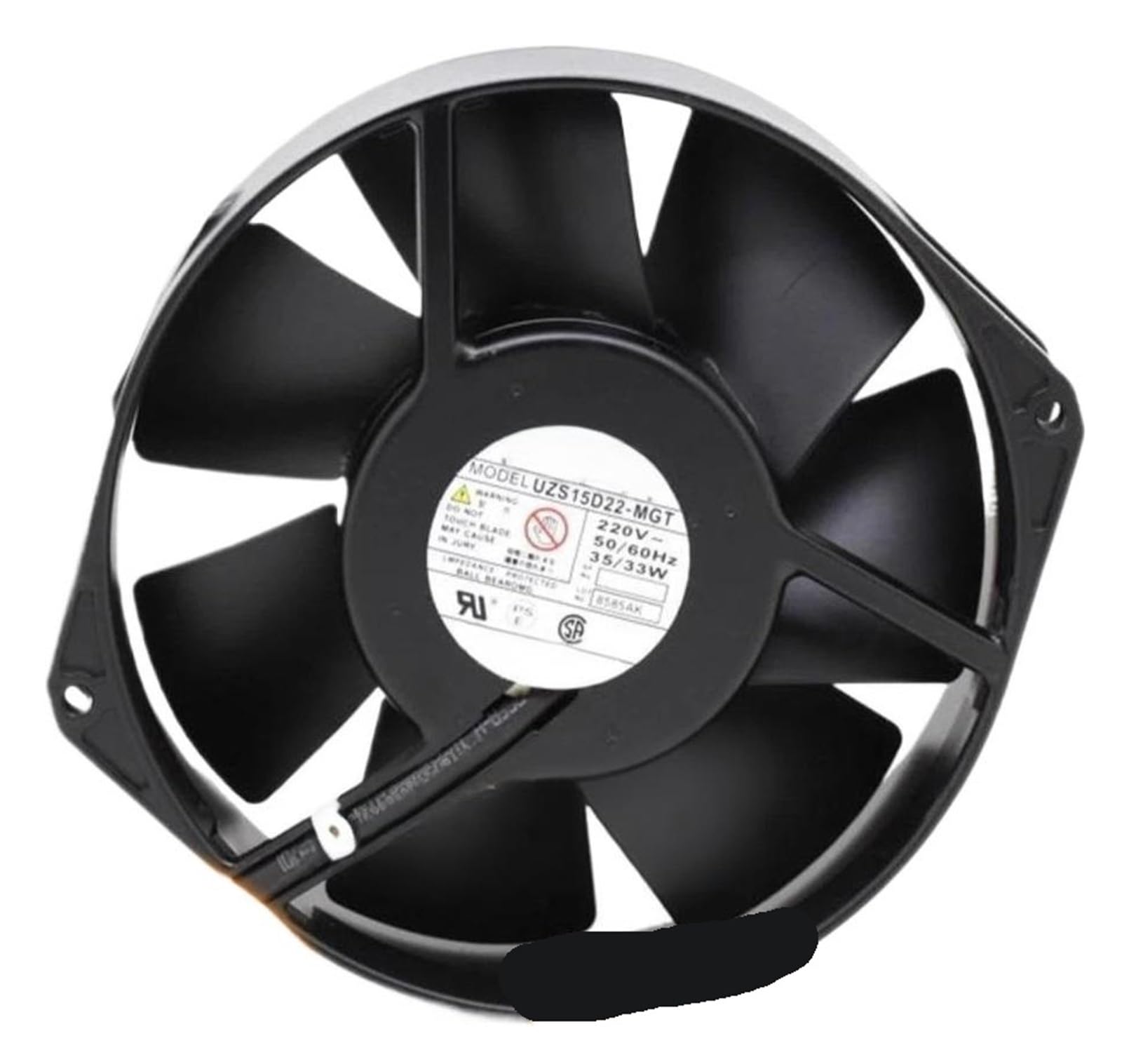 YMUGUEGH UZS15D22-MGT 150mm 220V AC Cooling Fan, 35/33W