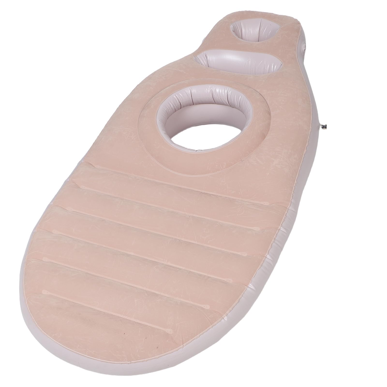 SUPVOX Almohada Inflable para Embarazadas, Cojín de PVC Flocado
