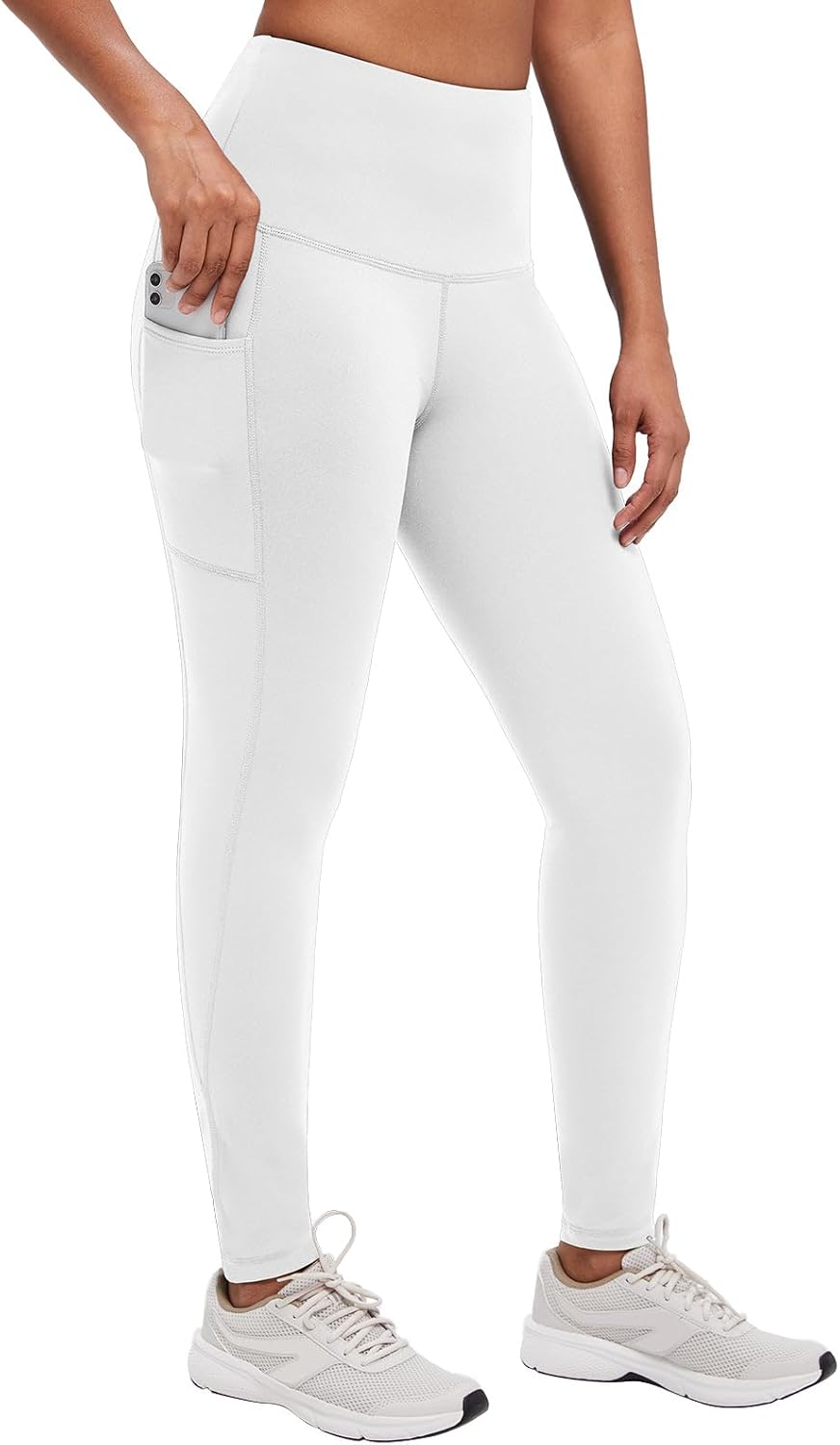 baleaf Women's Fleece Lined Leggings Thermal Warm Winter Tights High Waisted Yoga Pants Cold Weather with Pockets