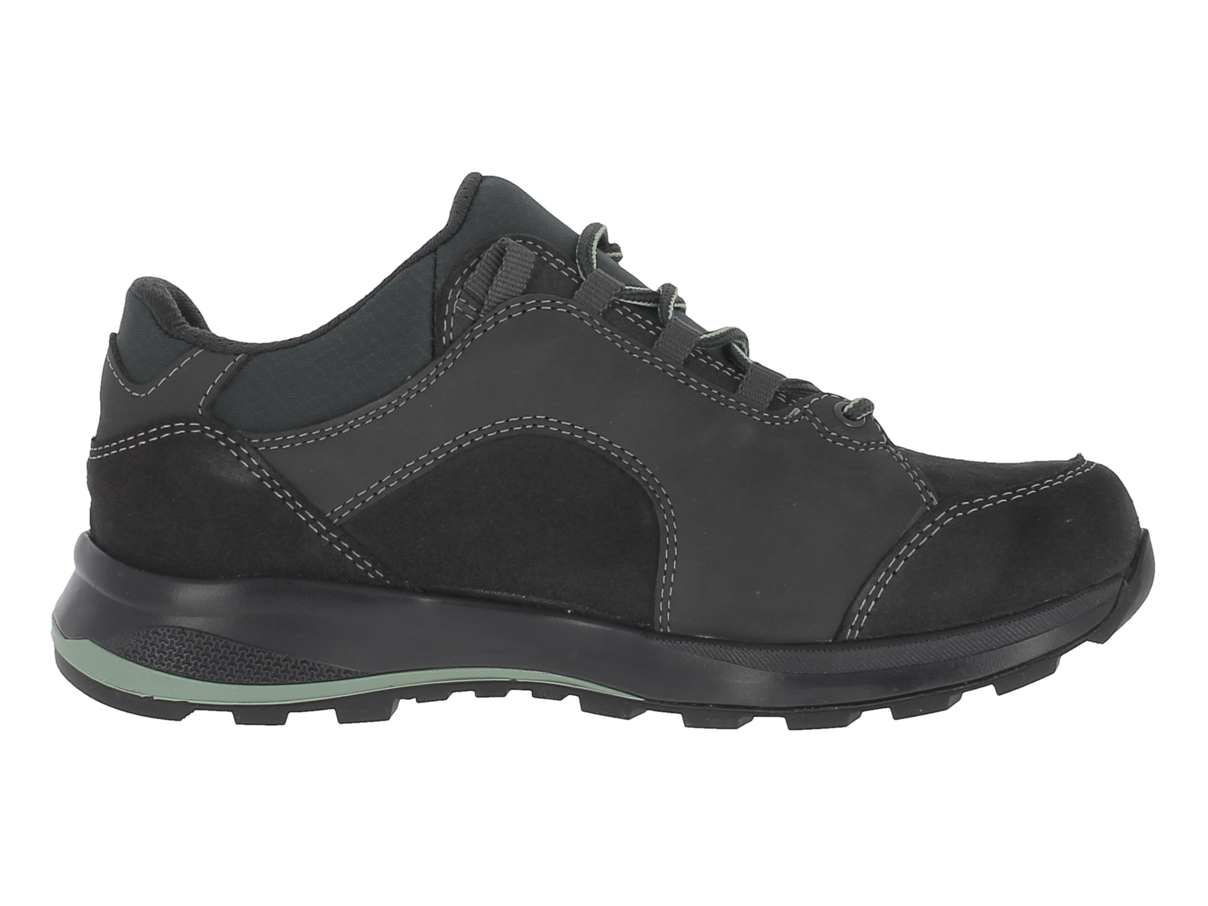 Hanwag W Banks Low Bunion Lady GTX szare - Gore-Tex wygodne, eleganckie damskie skórzane półbuty do wędrówek, rozmiar EU