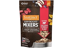 Instinct Freeze Dried Raw Dog Food Boost Mixers Grain-Free Flavor Topper