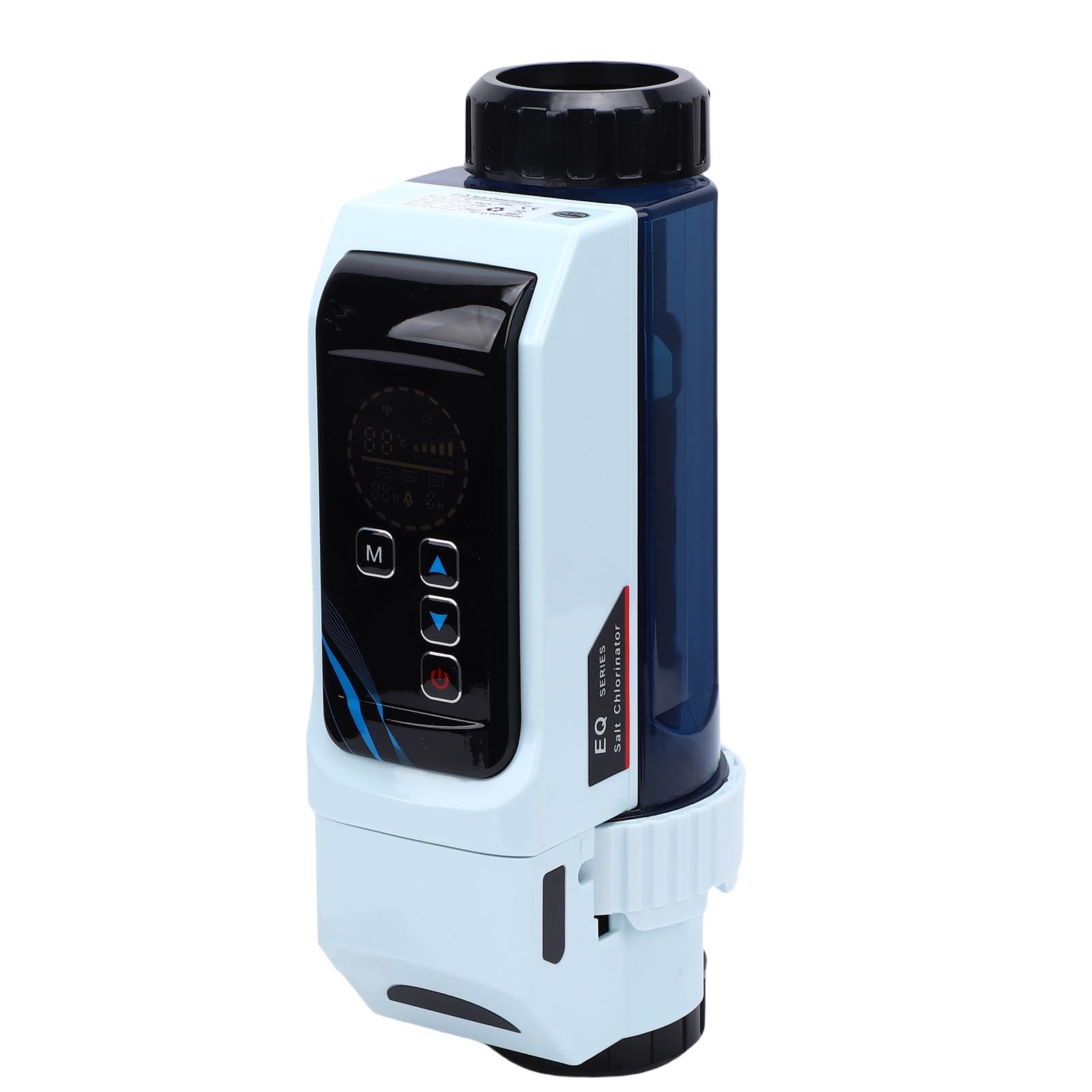 banapoy de Clorador de Piscina de Agua Salada, Generador de Sal de 32 G H, Clorador Automático de Piscina de Agua Salada, WiFi Integrado y Control Remoto de Aplicación, para 160 Metros Cúbicos