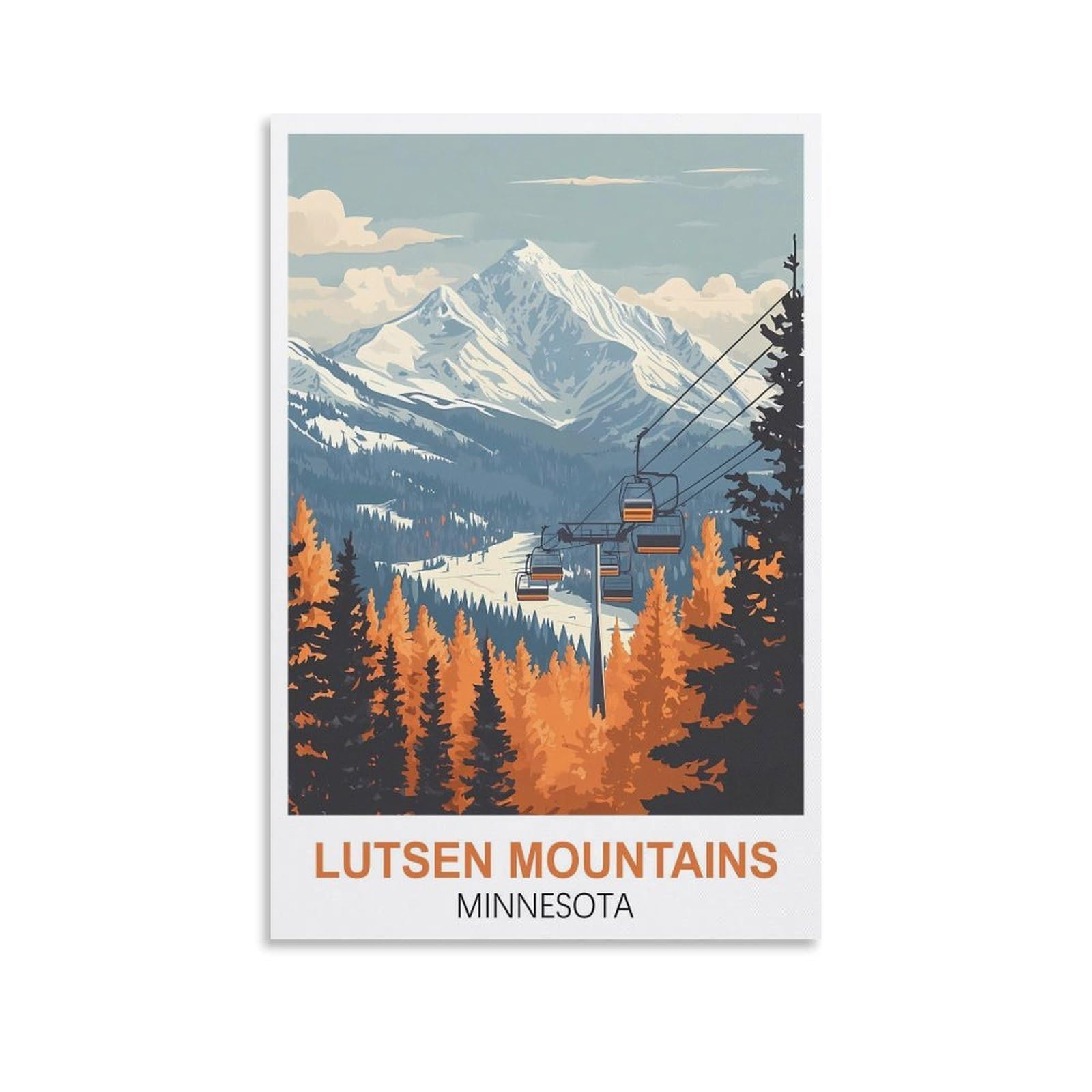 2000-Teile-Puzzles, Lutsen Mountains Minnesota Puzzles 2000 Teile Teenager Kinder Puzzle Spielzeug Gehirn-Herausforderung Puzzle 70x100cm