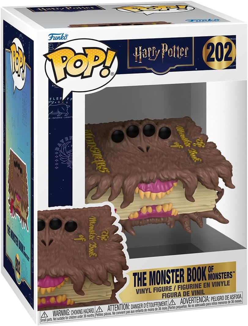 Funko Pop! Movies: Harry Potter - The Monster Book of Monsters - Collectable Vinyl Figure - Gift Idea - Official Merchandise - Toys for Kids & Adults - Fantasy Fans - Figure for Collectors and Display