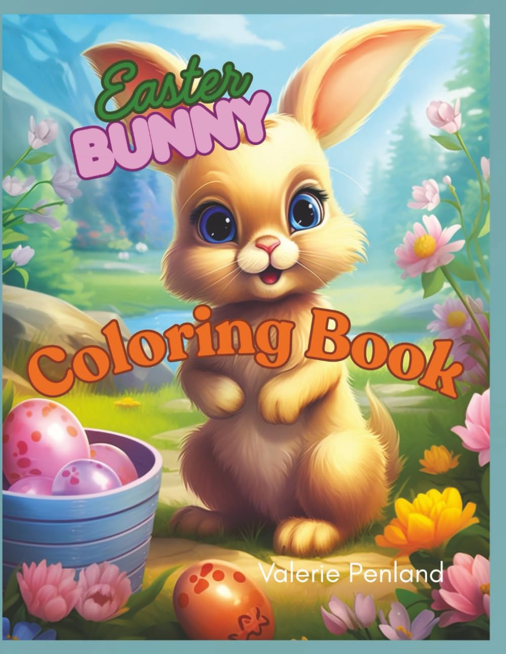 Easter Bunny Coloring Book