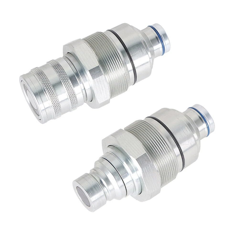KiraKira Zestaw szybkozłączek 1/2 cala gwint 48 mm E35 E50 TL30.60 V519 części maszyn roboczych 7246799 7246802