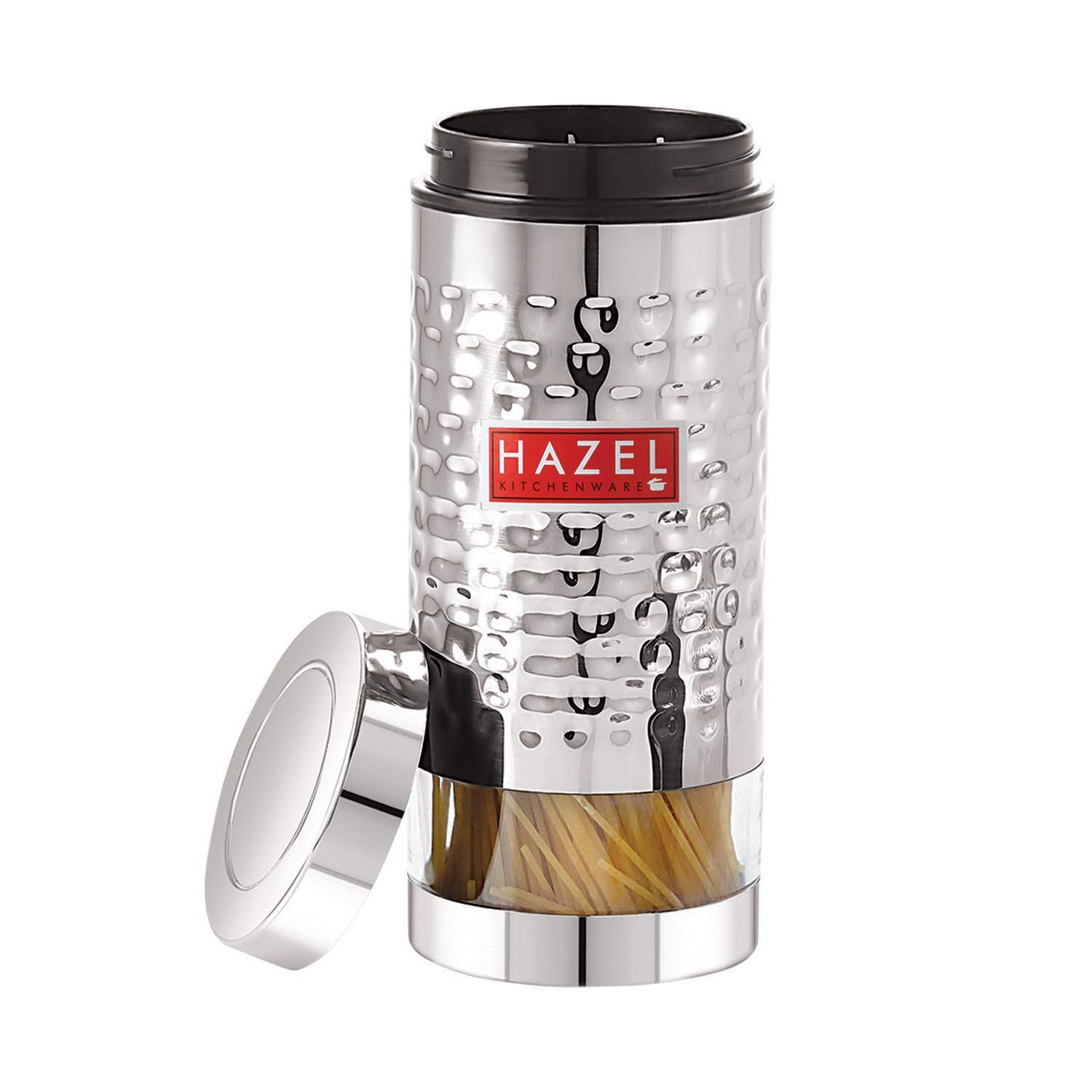 Transparent Stainless Steel Storage Jar - 1000ml -5 Transparent Stainless Steel Storage Jar - 1000ml -5