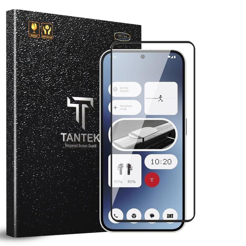 Image of TitanGuard Tempered Glass Screen Protector Guard for iPhone 14 Pro (6.1 Inch) - 9H Hardness, Military Grade, Anti-Static, Easy Installation Kit - 1 PACK