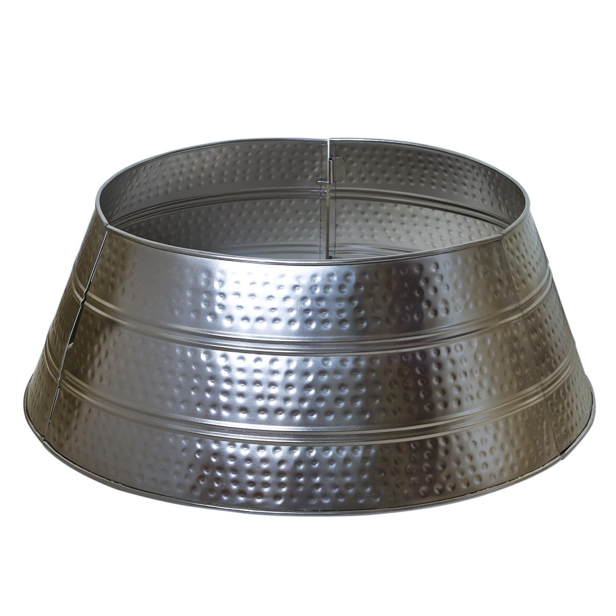 Skandinavischer Weihnachtsbaum Kragen Andine aus Metall Silber 60 cm