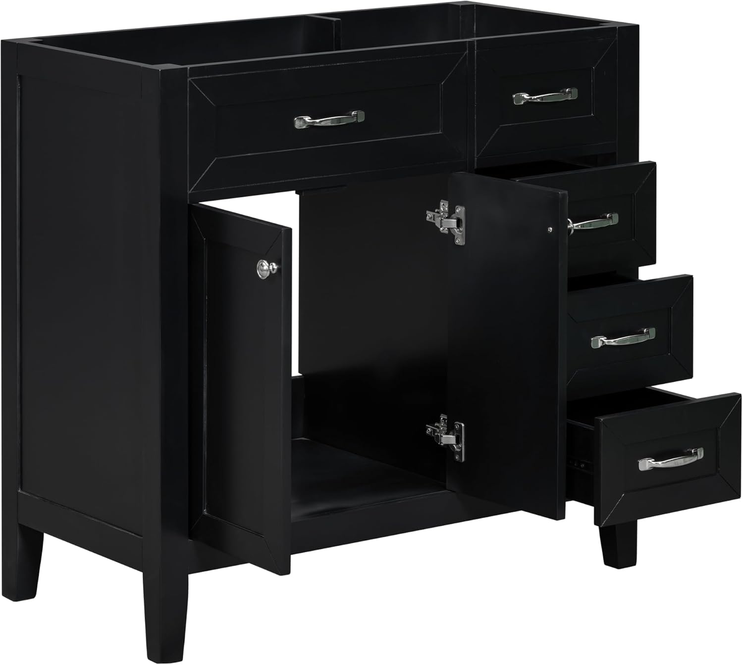 Amazon.com: Gooamz 36 Inch Bathroom Vanity Without Top Sink, Modern ...