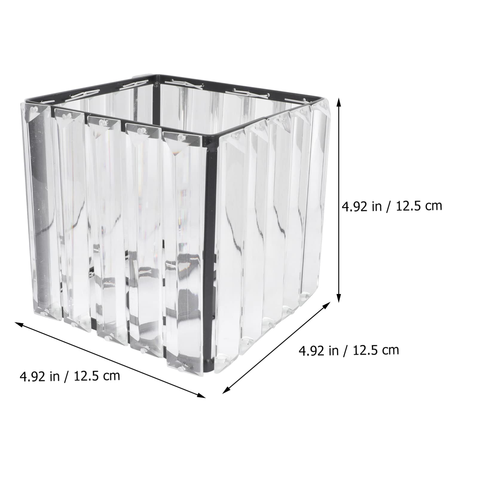 OSALADI Glass Lampshade Ceiling Light Shade Artistic Light Cover Replacement Lamp Decor 5 Inch Glass Lamp Shade for Home and Office Lighting - Image 3