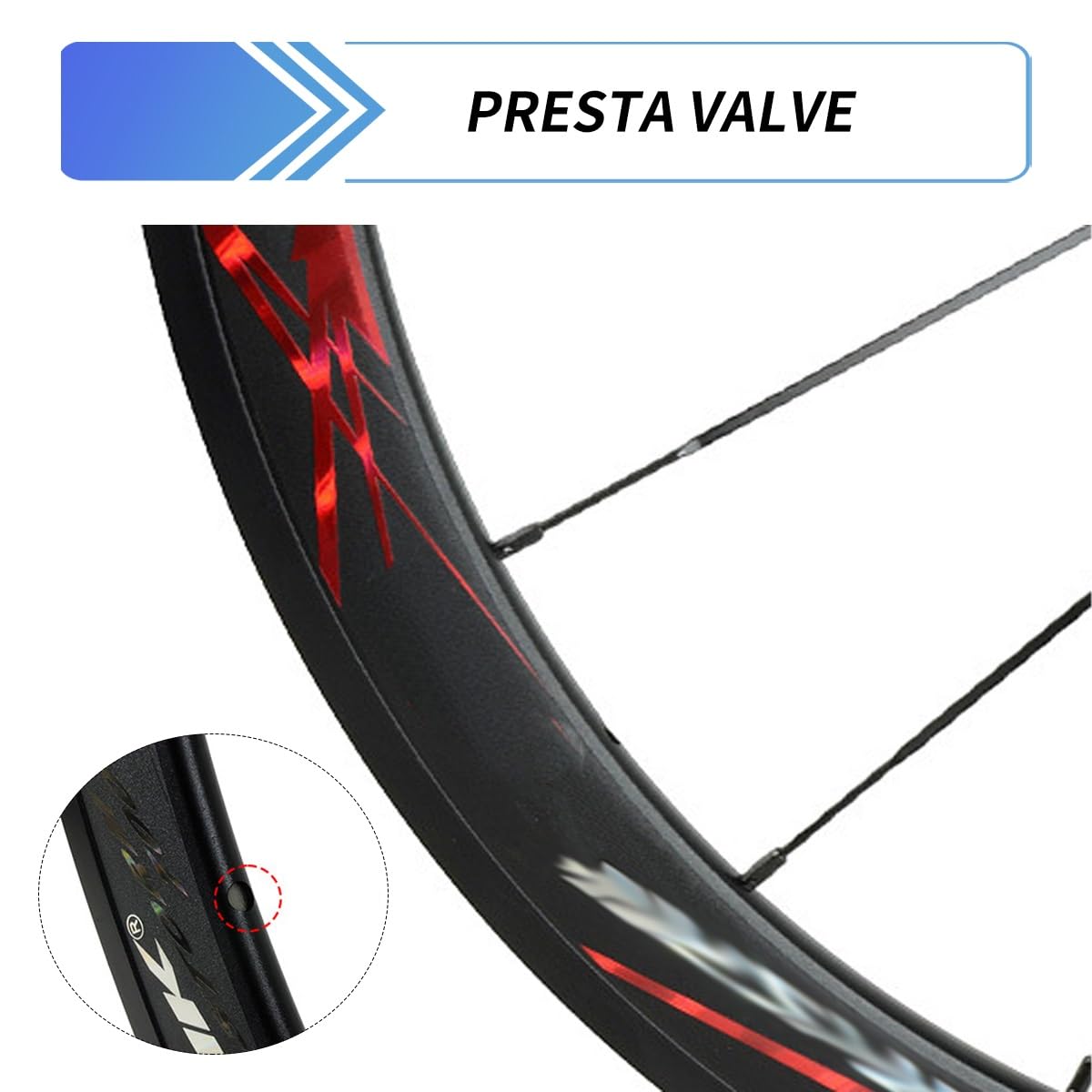 Ruota Anteriore 700C Ruote Per Bici Da Strada Ruota Sgancio Rapido FrenoC/V | Cerchione In Alluminio 20H, Pneumatico 20-35C