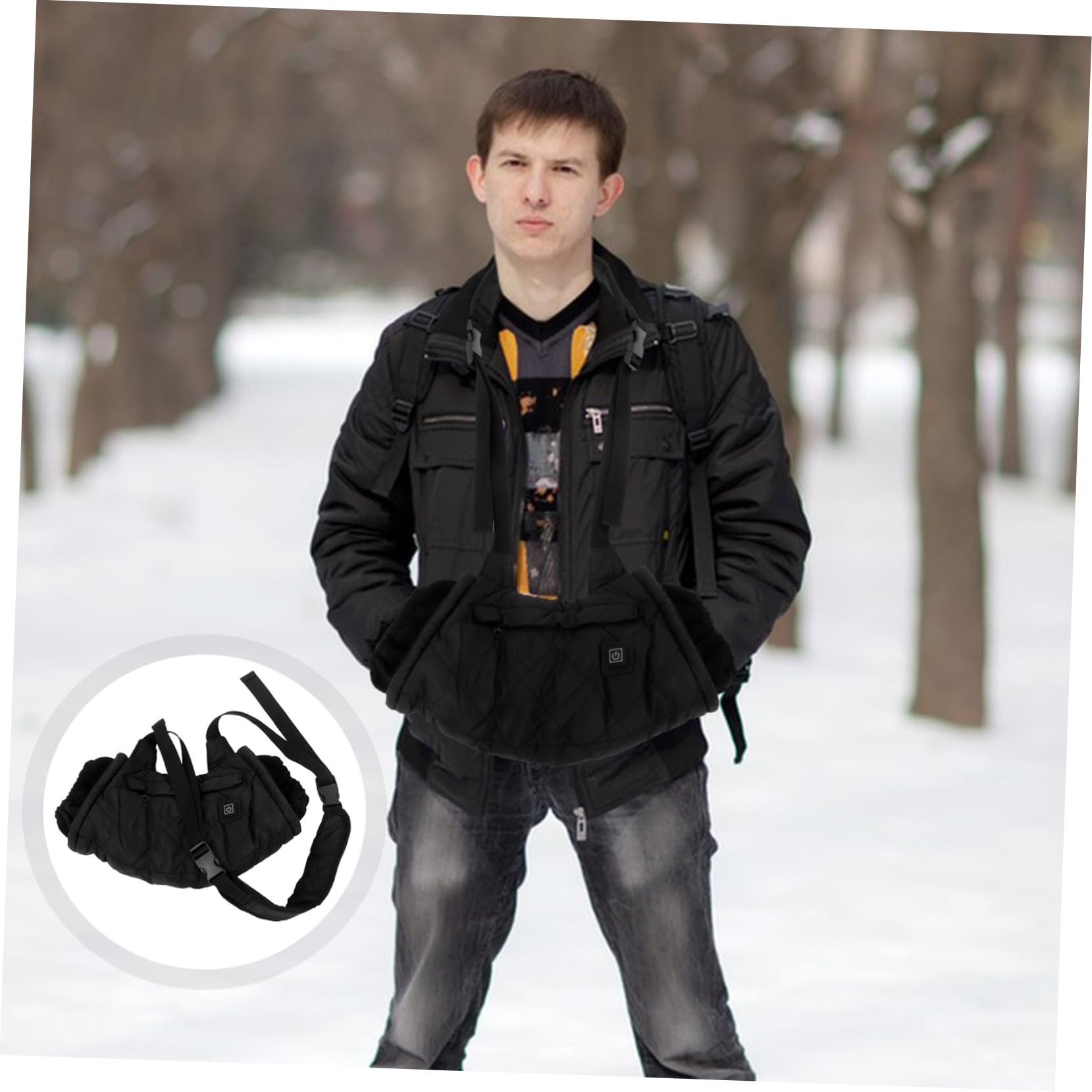 GANAZONO Handwärmer Tasche Beheizbare Handwärmer Für Kalte Wintertage Tragbare Stilvolle Lösung Für Outdoor-aktivitäten Für Hochzeiten Und Partys Als Für Familie Und Freunde