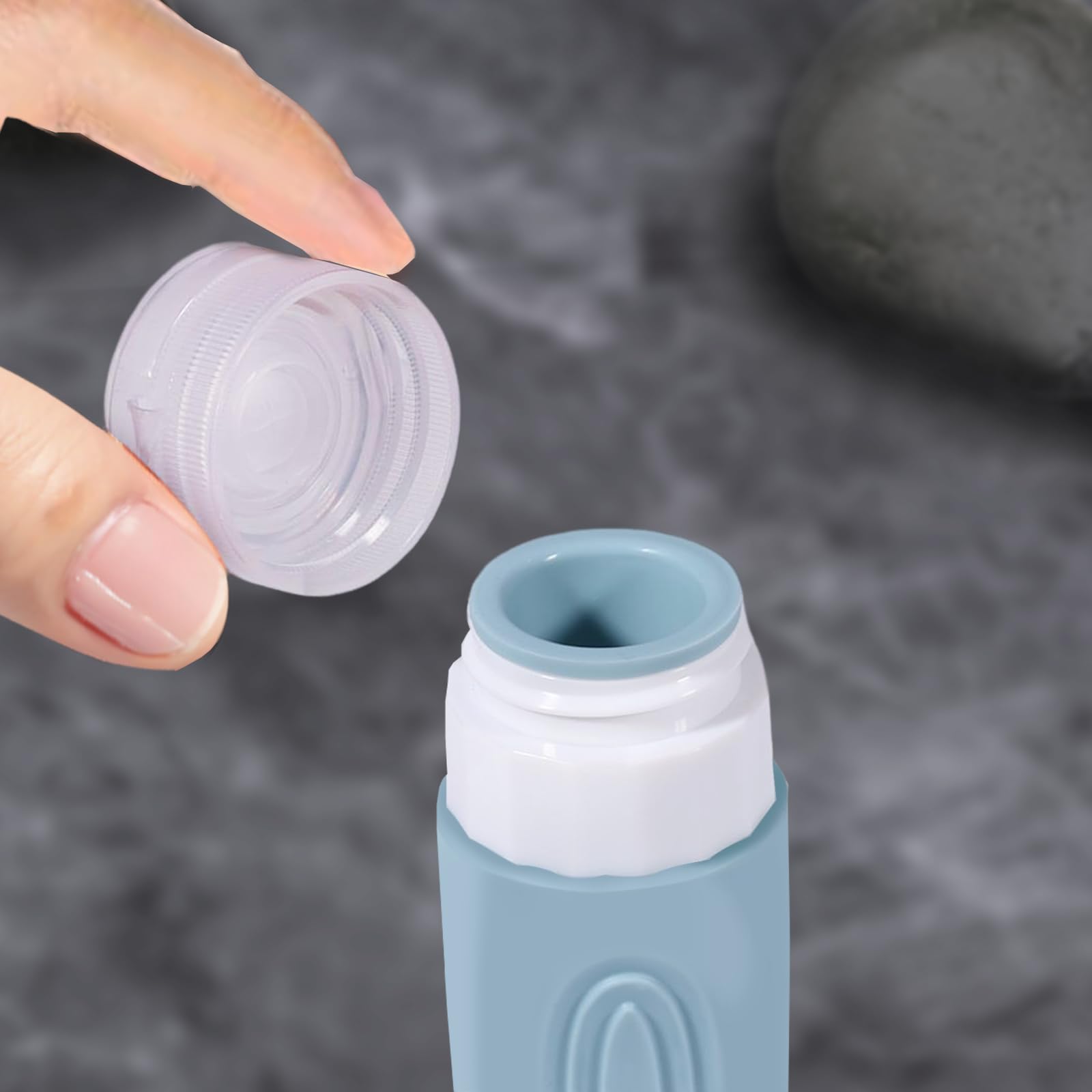 Travel Bottles for Toiletries Tsa Approved Travel Size Toiletries 90ml Travel Containers for Toiletries BPA free Leak Proof Silicone Squeezable Shampoo Liquid Cosmetic Bottles Set Travel Essentials - Image 3