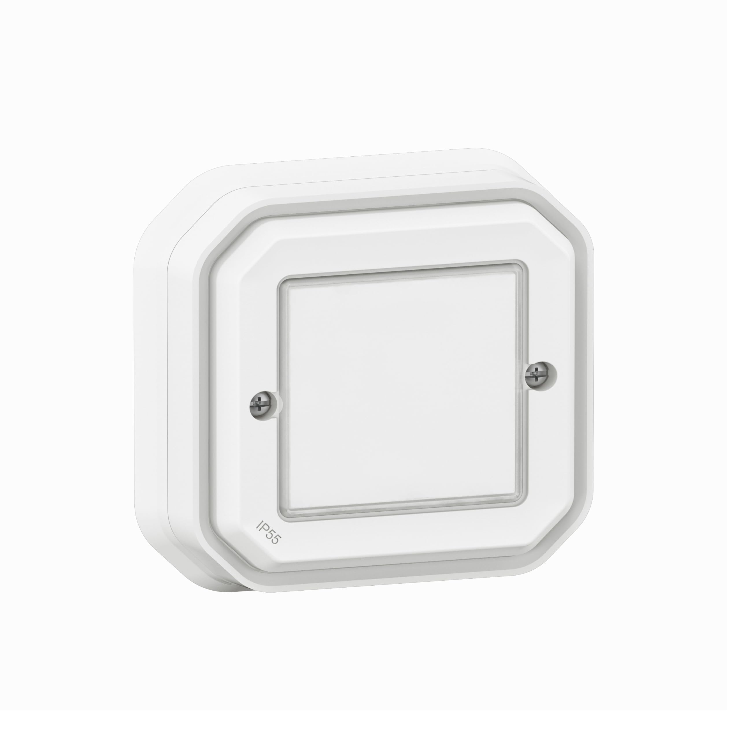 LEGRAND, Plexo 069884L New Connected - Interruptor para ambientes húmedos (encendido y apagado, sin batería, aplicación de control de hogar+control, IP55 - IK07, resistente al agua y a los impactos),