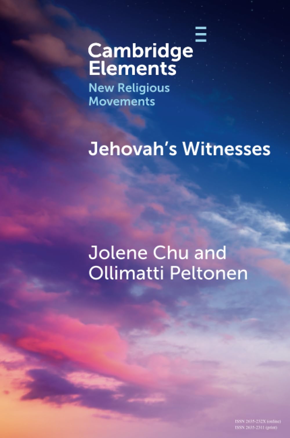Jehovah's Witnesses (Elements in New Religious Movements)