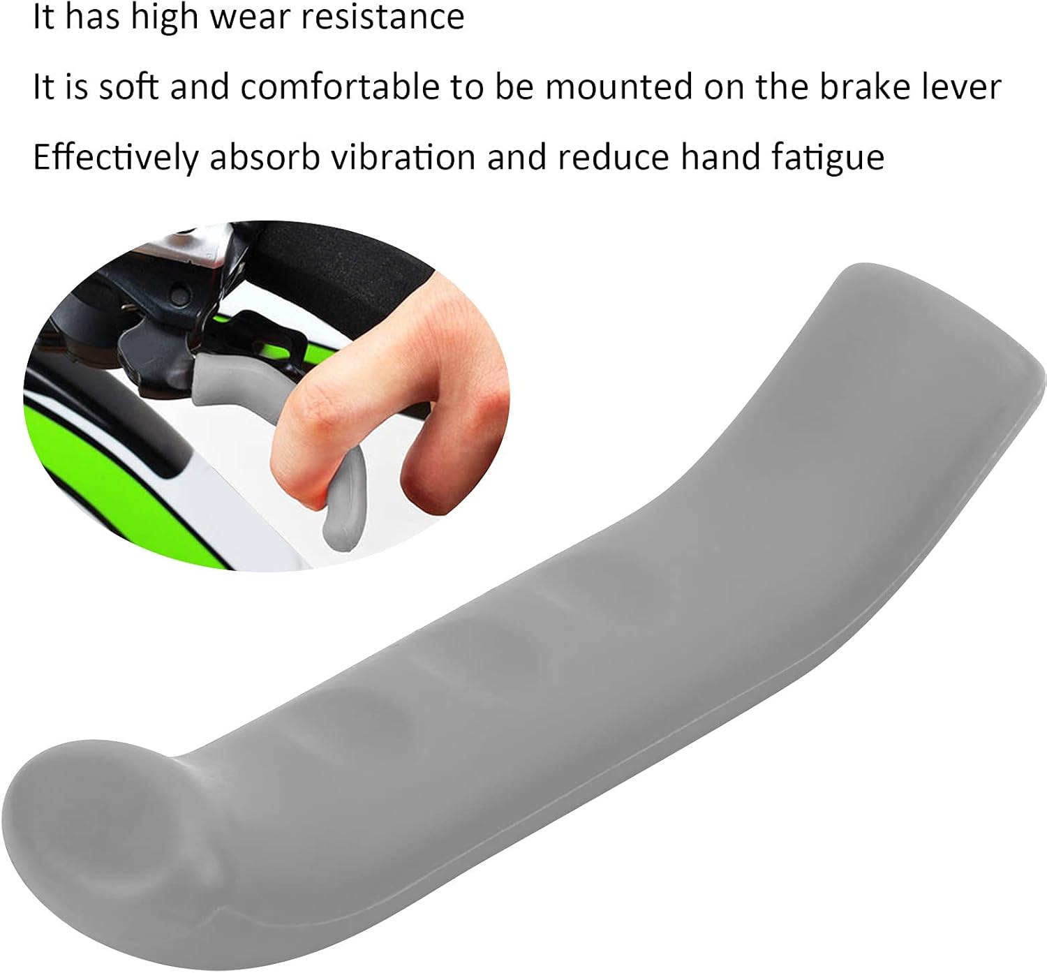 alomejor bicycle brake handle sleeve silicone bike brake cover bicycle brake levers protector for road mountain bikes