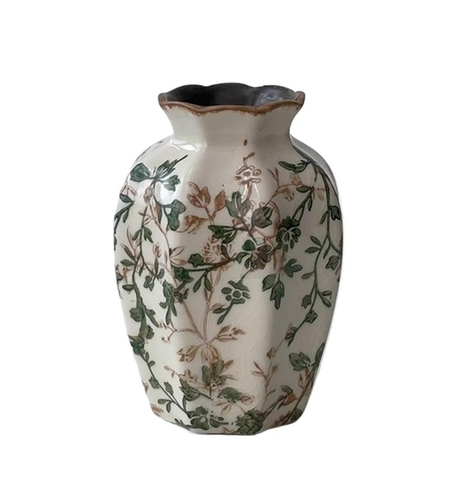 Vase en céramique stable pour embellir un salon ou bureau vide