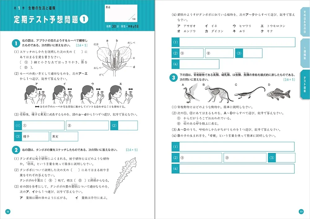 コツコツ派のための中1理科: 1日たったの15分で定期テストの得点