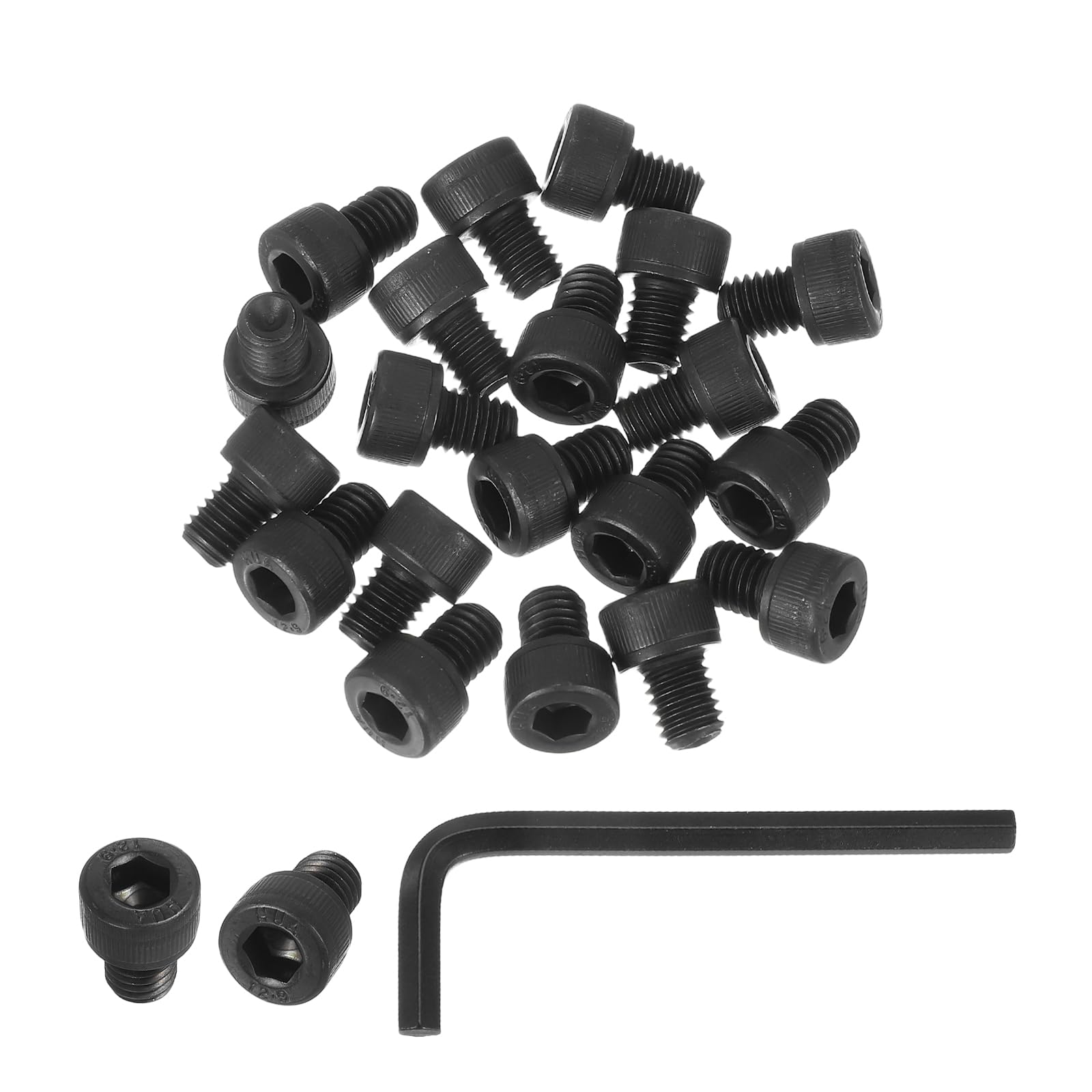 PATIKIL M8 x 10mm Hex Socket Head Screws Cap Bolt