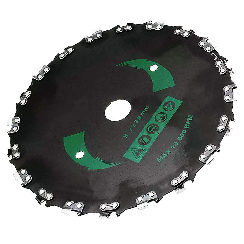 LIYYOO - Cuchilla de carburo de Repuesto para cortadora de Dientes de Motosierra 10000 RPM, 20 Dientes, para cortadora de césped Circular (1 Paquete)