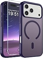 Vista 297 de SUPFINE - Funda magnética para iPhone 11, apta para MagSafe (protección contra caídas de grado militar, 10 pies), delgada, translúcida, a prueba