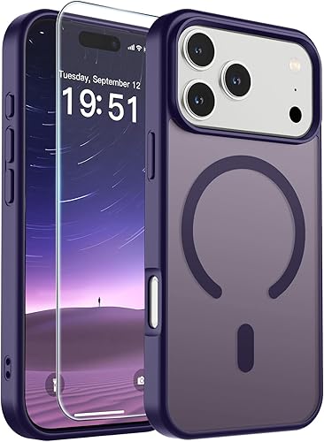 Miniatura 297 de SUPFINE Funda magnética para iPhone SE 2022 (3ª)/2020 (2ª), iPhone 8 (compatible con MagSafe) (protección contra caídas de grado militar), funda