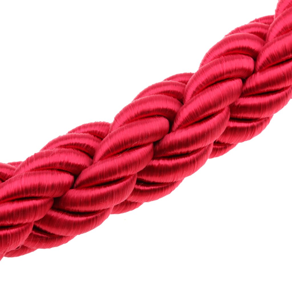 Nylon Handlaufseil Absperrseil 32mm, Rot, 2m