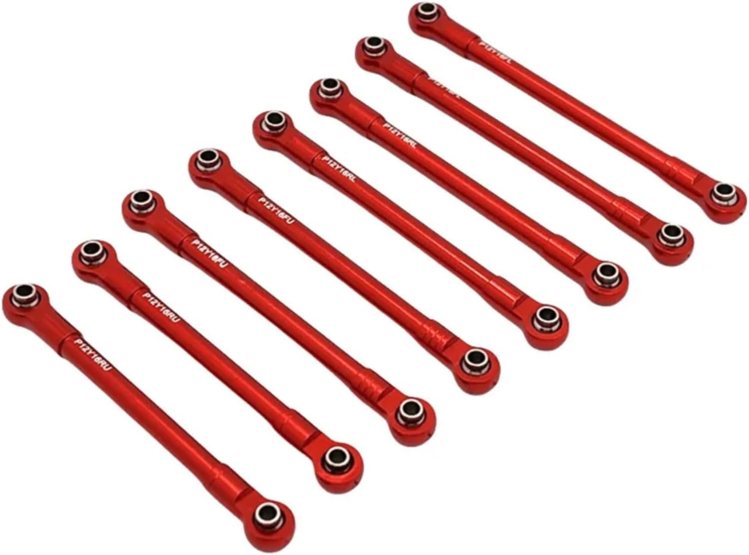 RC Car Parts Compatible With Hyper GO For MJX H12Y H12Y+ 1/12 RC Car Upgrade Parts Accessories Metal For Chassis Fixing Rod(Red)