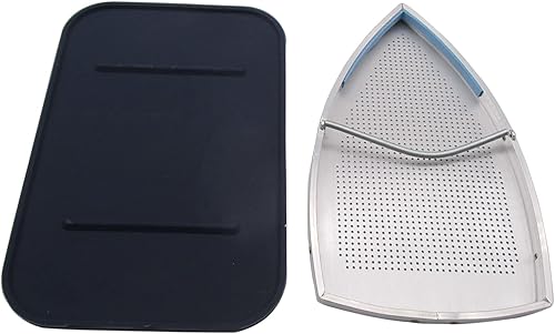 CKPSMS Marca -1SET Plancha de planchar y soporte de hierro de silicona compatible conreemplazo para plancha de vapor eléctrica Silver Star Brand