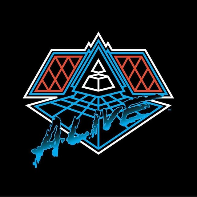 Alive 2007 por Daft Punk, capa do álbum