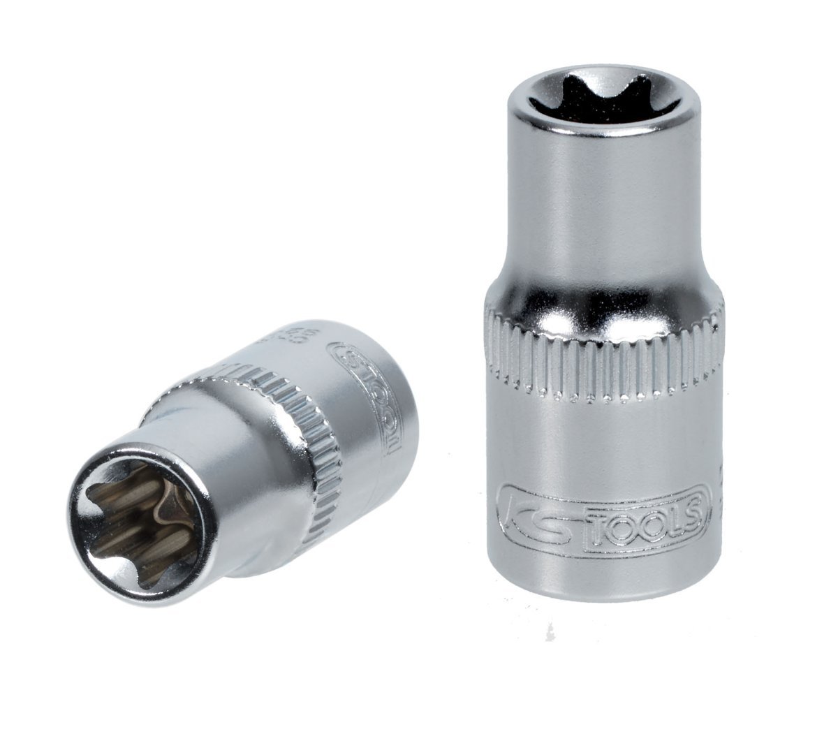 KS Tools 922.4018 Ultimate Torx Socket E11 3/8 - 28 mm, Chrome Satiné