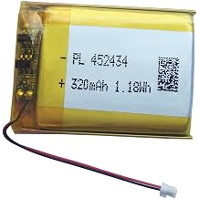 AOLIKES 320mAh AHB412434PJ Battery Replacement for Jabra Pro 9470, Pro 9465, Pro 9460, Pro 9450, Pro 9400 Wireless Headset 14192-00 Battery and More