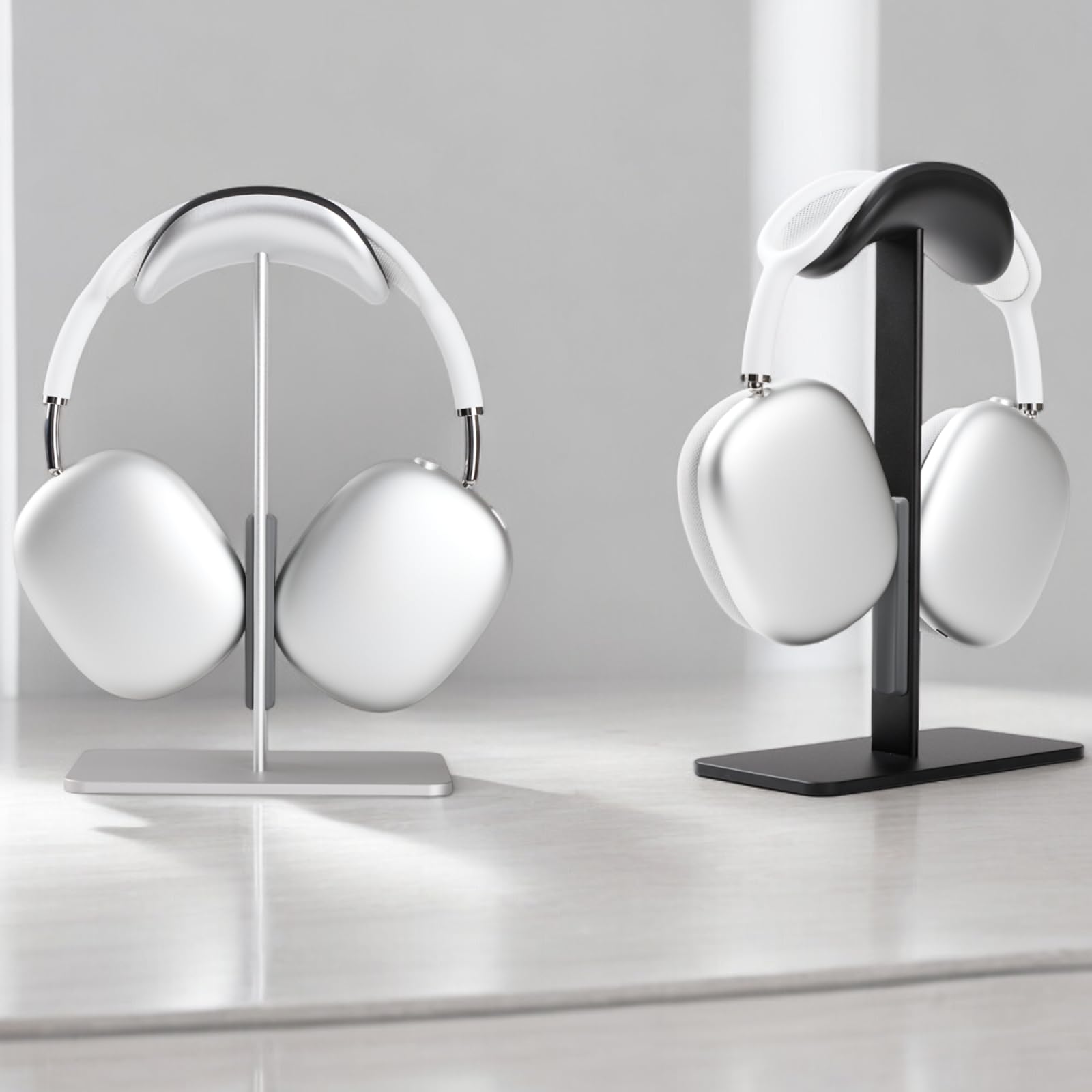 AirPods Max Ständer Aluminium Kopfhörerhalterung Schlafmodus rutschfest kratzschutz Schwarz