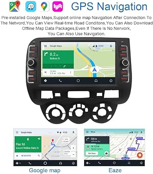Car Stereo for Honda Fit Jazz Radio 2004-2007 Android 15