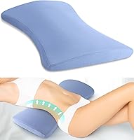 Vista 9 de Almohada de apoyo lumbar para aliviar el dolor de espalda: almohada de espalda baja para dormir - Almohada de cintura de espuma viscoelástica