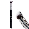 Nanshy 3D Concealer Brush Under Eye Blending Brush for Cream, Liquid & Powder Makeup - Conceal, Contour & Shape Under Eye Concealer Brush - Vegan & Cruelty-Free - Onyx Black